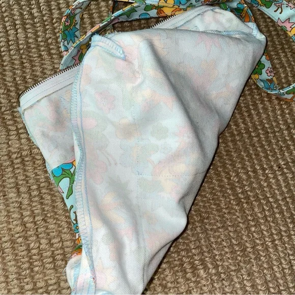 Big Bud Press Bag Butterfly Bash 100% Cotton Tote Bag LA Made Outside Pockets - Picture 8 of 8